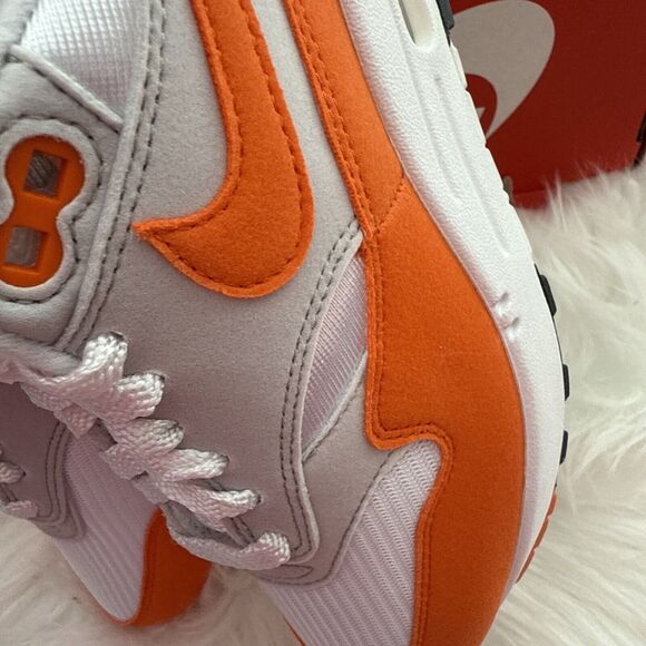 Nike Air Max Women's Size 5.5 Men's 4 Safety Orange/Grey/White DZ2628-002 New - Picture 5 of 10